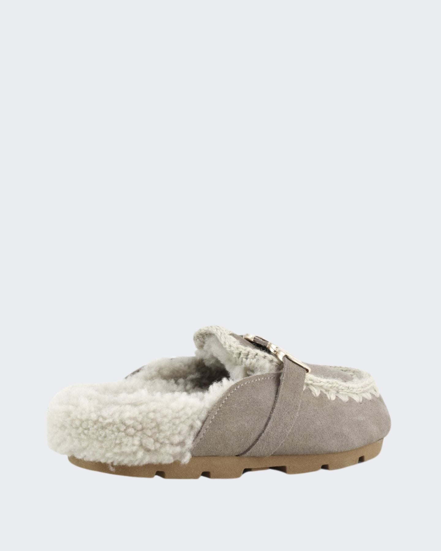 Mou Slipper MU.FW431000A-ELGRY - SanShopLuxury - 2025, 36, 37, Autunno/Inverno, Calzature, Donna, FW25, Grigio, Idoneo, Mou, New, Slipper