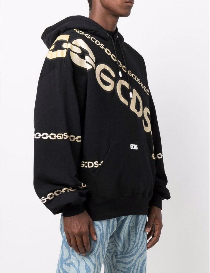 Inverno, Con Cappuccio, Felpa, FW21, Gcds, L, M, Nero, Outlet, S, Ultimo, Uomo, XL