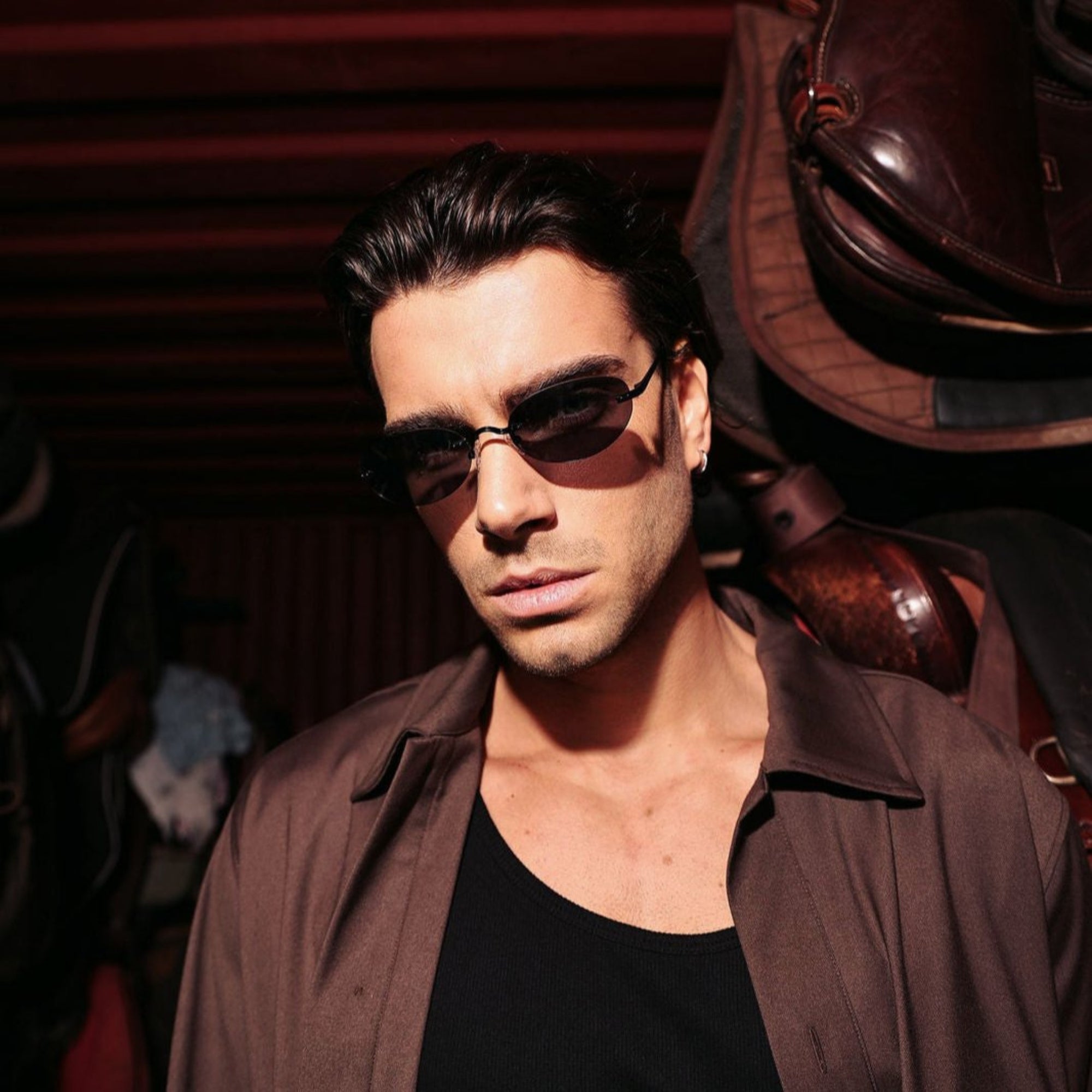 Sunglasses Occhiali CAIRO NERO-C02 - SanShopLuxury - 2025, Accessori, Autunno/Inverno, Bellezza, Carry Over, Continuativo, Donna, Idoneo, Nero, New, Occhiali, Primavera/Estate, Sunglasses, UNISEX, Uomo