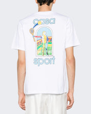 Casablanca T-Shirt MS24JTS00101 - SanShopLuxury - 2024, Abbigliamento, Bianco, Casablanca, Donna, M, Outlet, Primavera/Estate, S, SS24, Stellato, T-Shirt, Ultimo, UNISEX, Uomo