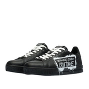 Versace Jeans Couture Sneakers 75YA3SKC ZP307 - SanShopLuxury - 2023, 39, 40, 41, 42, Autunno/Inverno, Calzature, FW23, Idoneo, Nero, Outlet, Sneakers, Uomo, Versace Jeans Couture