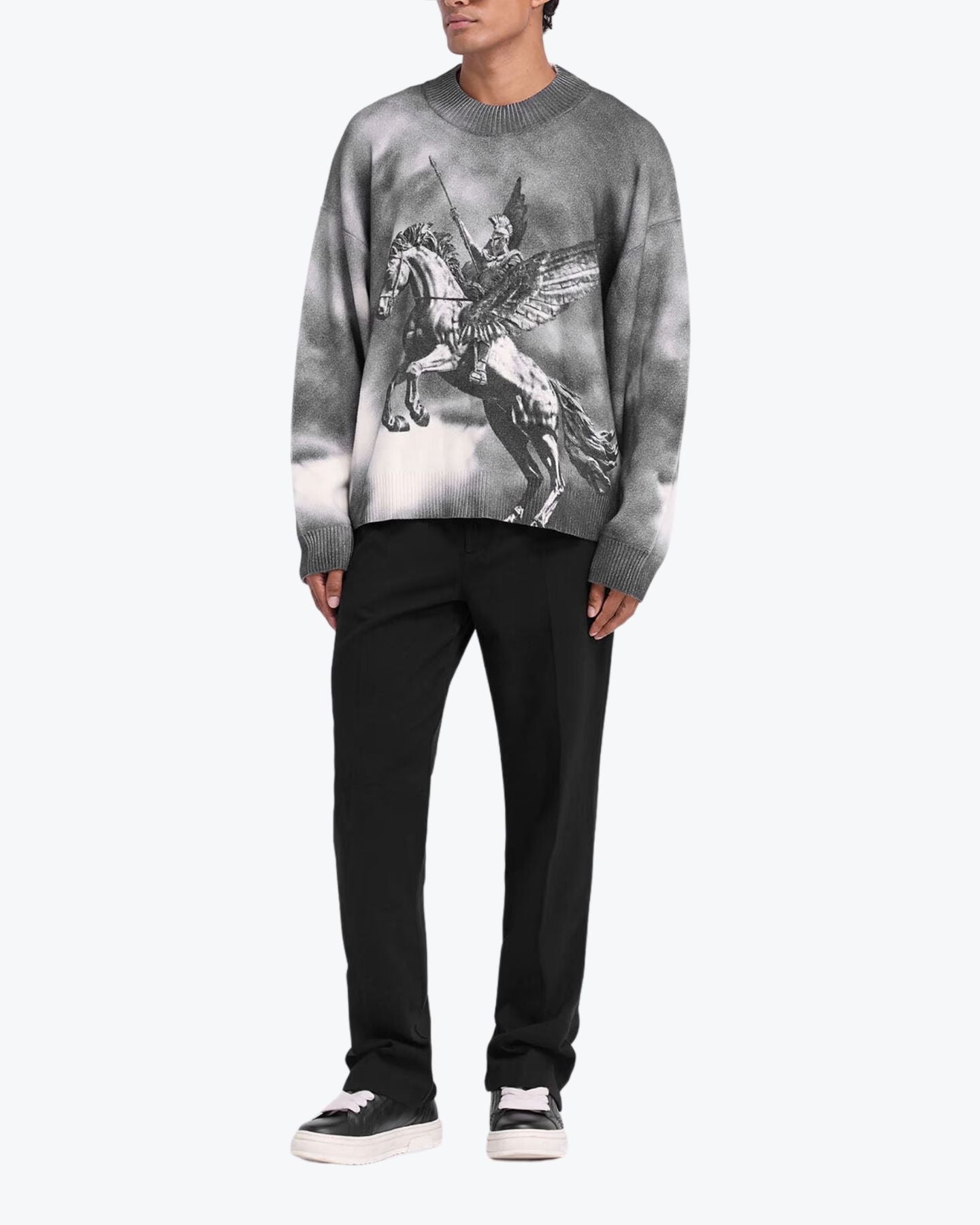 Represent Maglieria MLM3062 286 - SanShopLuxury - 2024, Abbigliamento, Autunno/Inverno, FW24, Grigio, Idoneo, L, M, Maglieria, Outlet, Represent, S, Ultimo, Uomo, XL, XXL