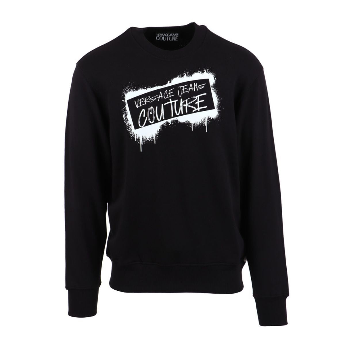 Inverno, Felpa, FW23, Girocollo, Idoneo, L, M, Nero, Outlet, Uomo, Versace Jeans Couture, XL