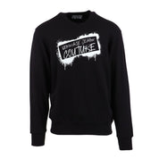 Versace Jeans Couture Felpa 75GAIT15 CF01O - SanShopLuxury - 2023, 2XL, Abbigliamento, Autunno/Inverno, Felpa, FW23, Girocollo, Idoneo, L, M, Nero, Outlet, Uomo, Versace Jeans Couture, XL