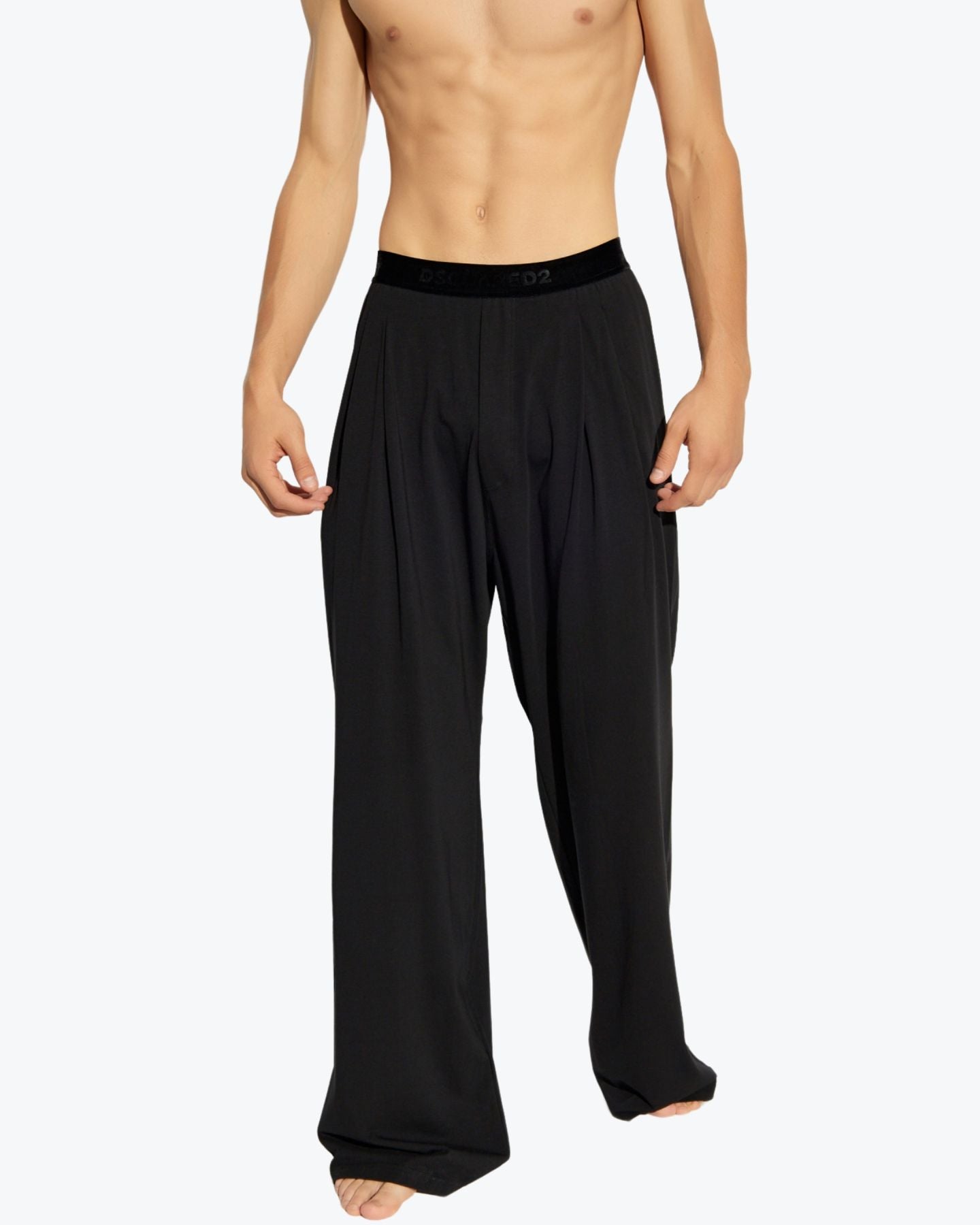 Dsquared2 Pantalone D9H205600-001 - SanShopLuxury - Abbigliamento, Autunno/Inverno, Carry Over, Dsquared2, Idoneo, L, M, Nero, New, Pantalone, S, Ultimo, Uomo, XL, XXL