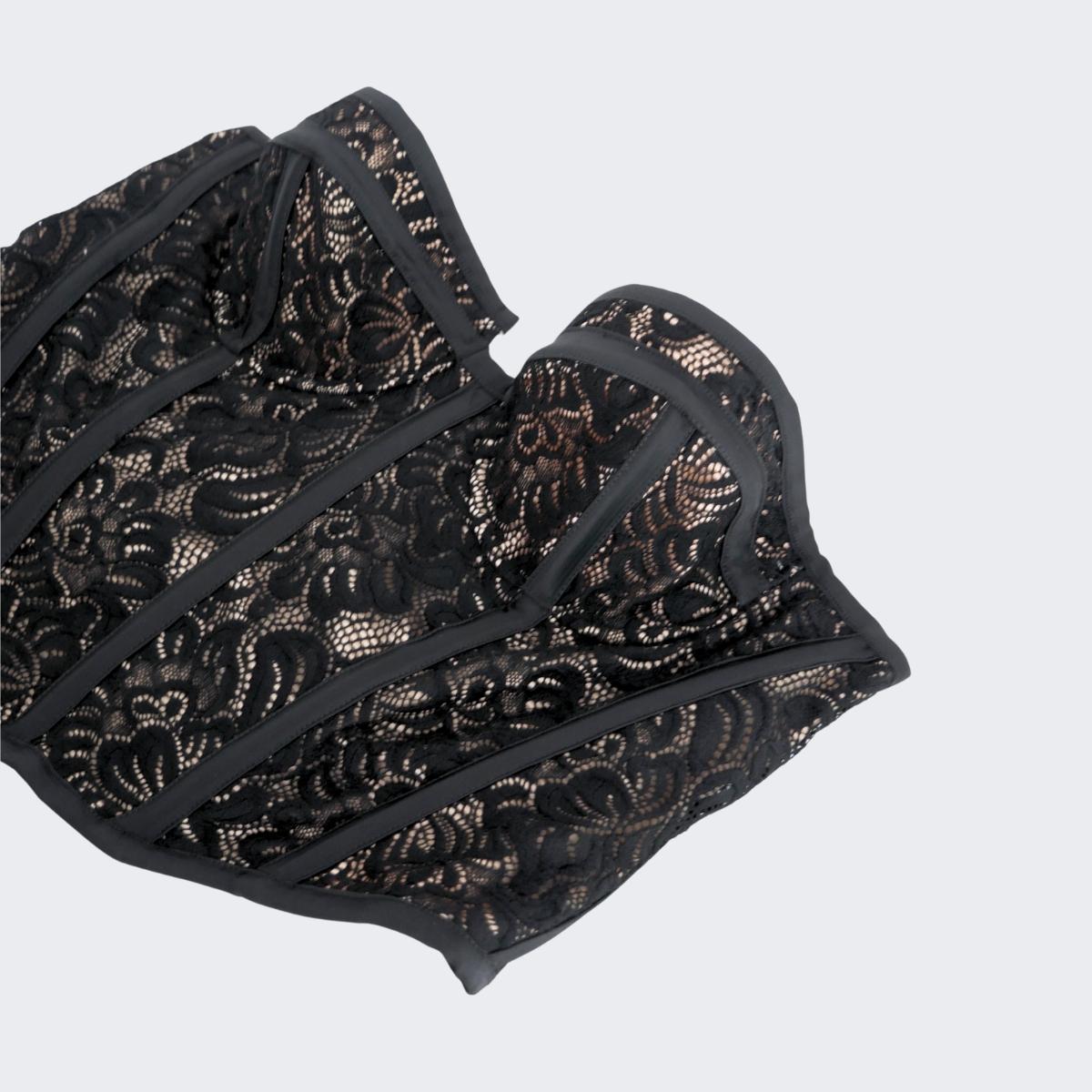 District Margherita Mazzei Top LS30 - SanShopLuxury - 2023, 42, 44, 46, A bustier, Abbigliamento, Autunno/Inverno, District Margherita Mazzei, Donna, FW23, Nero, Outlet, Top