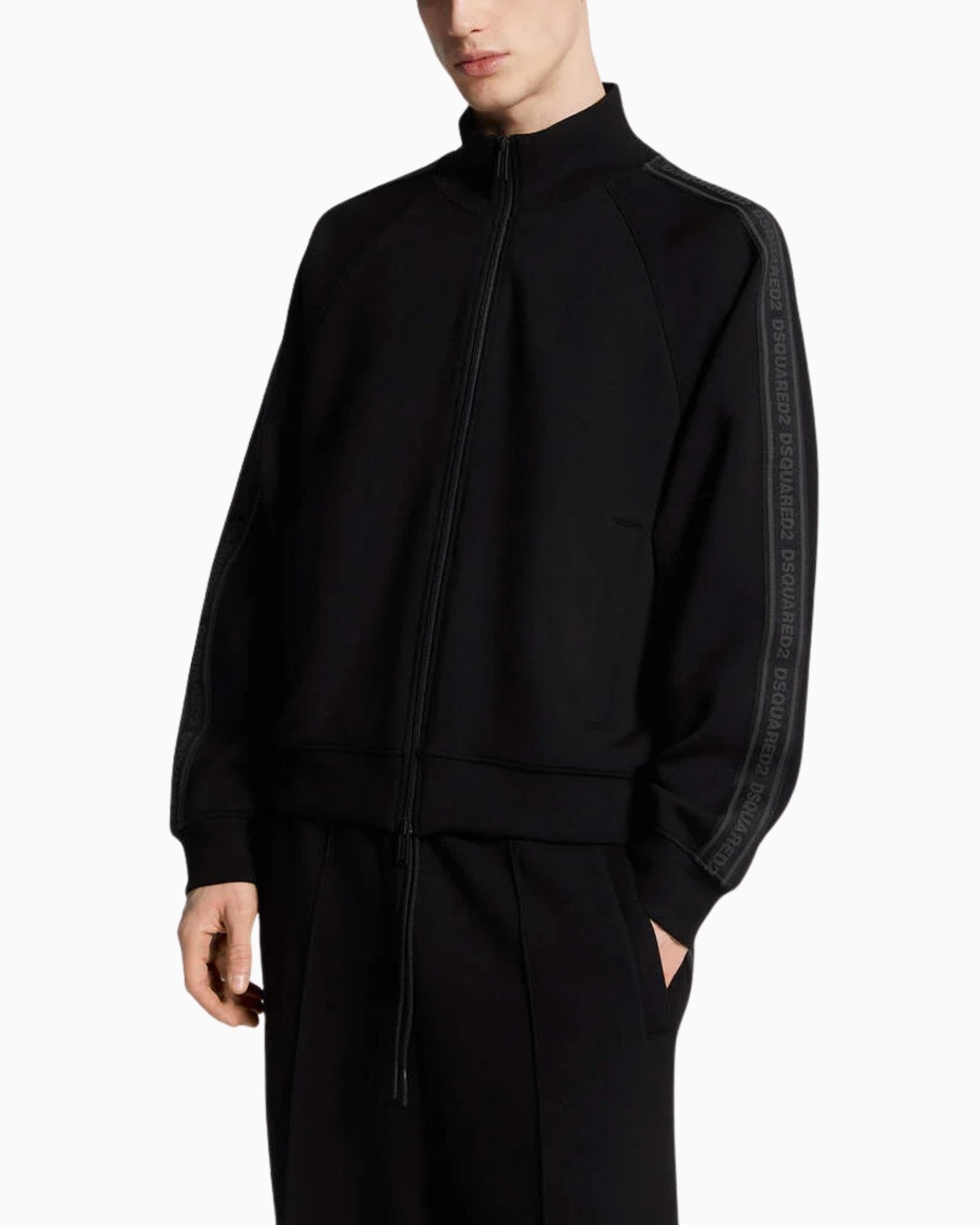 Dsquared2 Felpa S74HG0178/D20075900 - SanShopLuxury - 2025, Abbigliamento, Autunno/Inverno, Dsquared2, Felpa, FW25, Idoneo, L, M, Nero, New, Uomo, XL, XXL