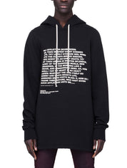 Rick Owens Drkshdw Felpa DU19F6285/FEP3 - SanShopLuxury - -50%, 2019, Abbigliamento, Autunno/Inverno, Felpa, FW19, L, Nero, Outlet, Rick Owens Drkshdw, Uomo, XL