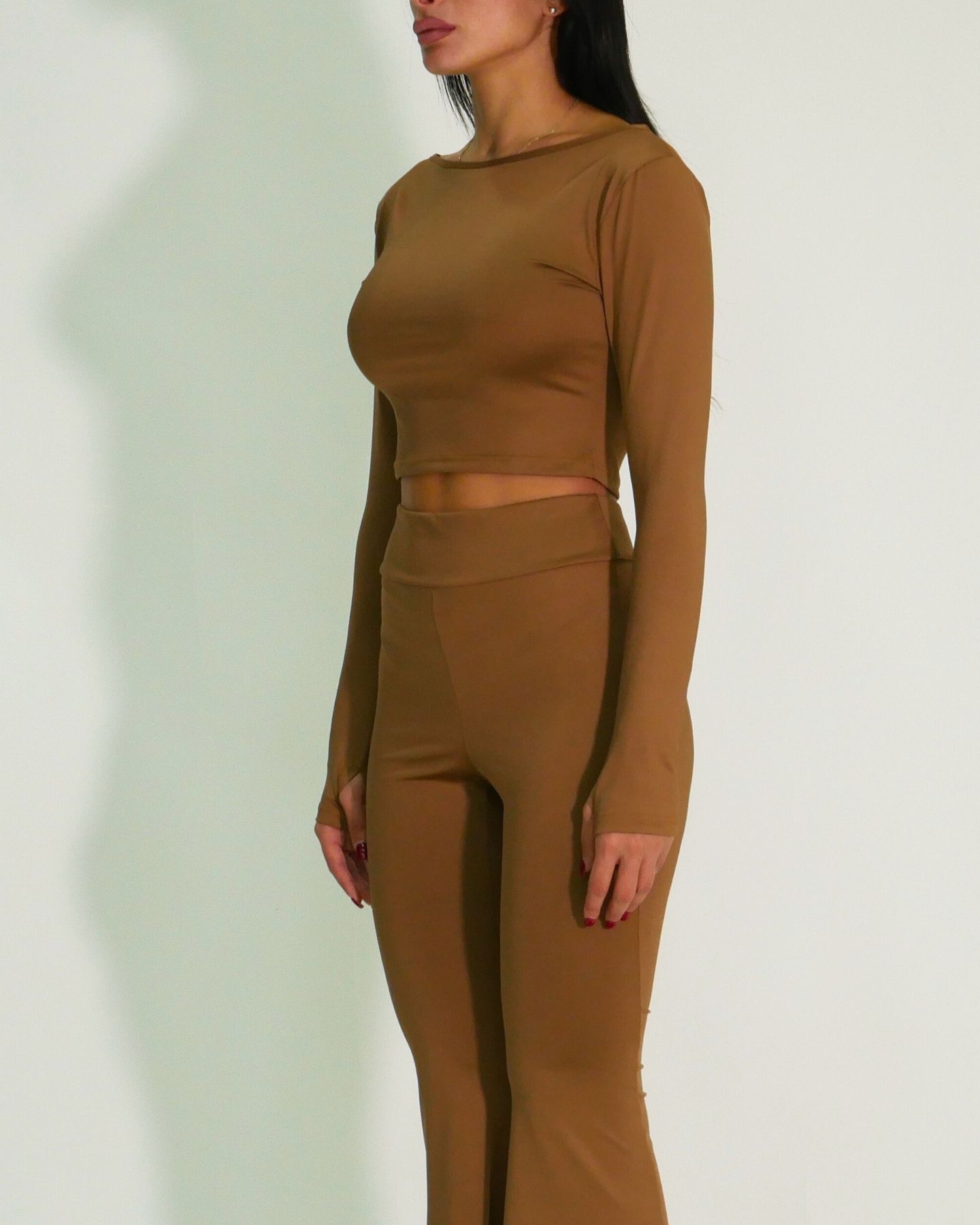 District Margherita Mazzei Top ED74 2311 - SanShopLuxury - 2024, 40, 42, 44, 46, Abbigliamento, Autunno/Inverno, Beige, Cuoio, District Margherita Mazzei, Donna, FW24, Idoneo, Outlet, Top