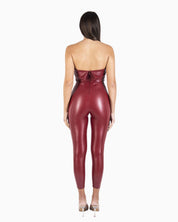 District Margherita Mazzei Tuta Intera WEL85-0907 - SanShopLuxury - 2025, 38, 40, 42, Abbigliamento, Autunno/Inverno, Bordeaux, District Margherita Mazzei, Donna, FW25, Idoneo, New, Tuta Intera