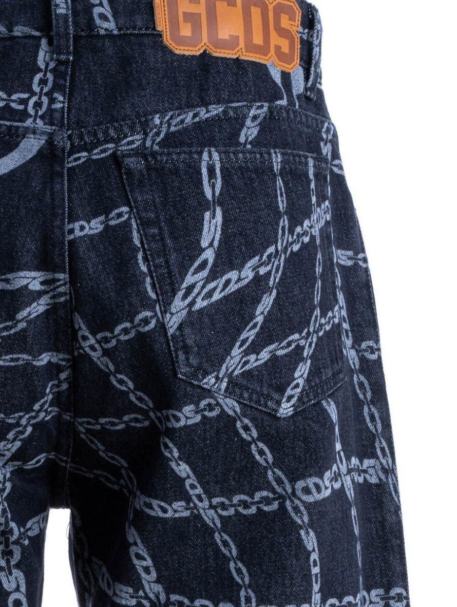 Gcds Short SS22M360203 - SanShopLuxury - 2022, 44, 46, 48, 50, Abbigliamento, Blu, Gcds, Nero, Outlet, Primavera/Estate, Short, SS22, Uomo