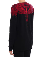 Marcelo Burlon Maglieria CWHA022E17520002 1088 - SanShopLuxury - -70%, 2017, Abbigliamento, Autunno/Inverno, Donna, FW17, Maglieria, Marcelo Burlon, Nero, Outlet, Ultimo, XS