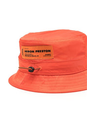 Heron Preston Cappello HWLA004C99FAB002 - SanShopLuxury - Abbigliamento, Accessori, Arancione, Autunno/Inverno, Bucket, Cappello, Carry Over, Continuativo, Donna, Heron Preston, Idoneo, Nero, New, Primavera/Estate, Unica