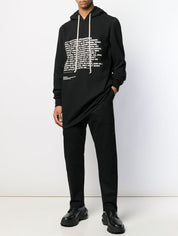 Rick Owens Drkshdw Felpa DU19F6285/FEP3 - SanShopLuxury - -50%, 2019, Abbigliamento, Autunno/Inverno, Felpa, FW19, L, Nero, Outlet, Rick Owens Drkshdw, Uomo, XL