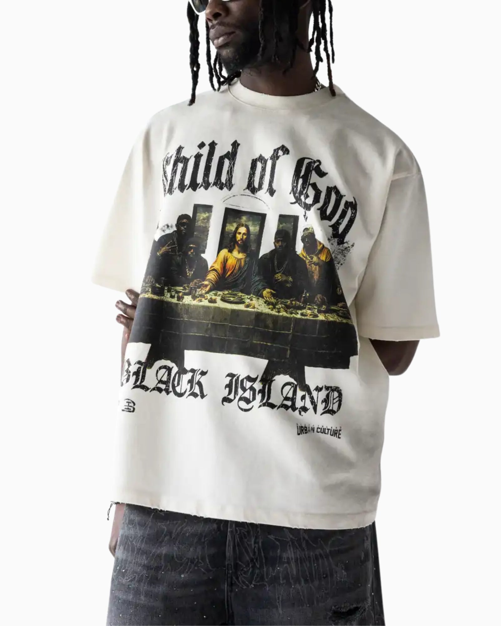 Black Island T-Shirt 2052-WHITE