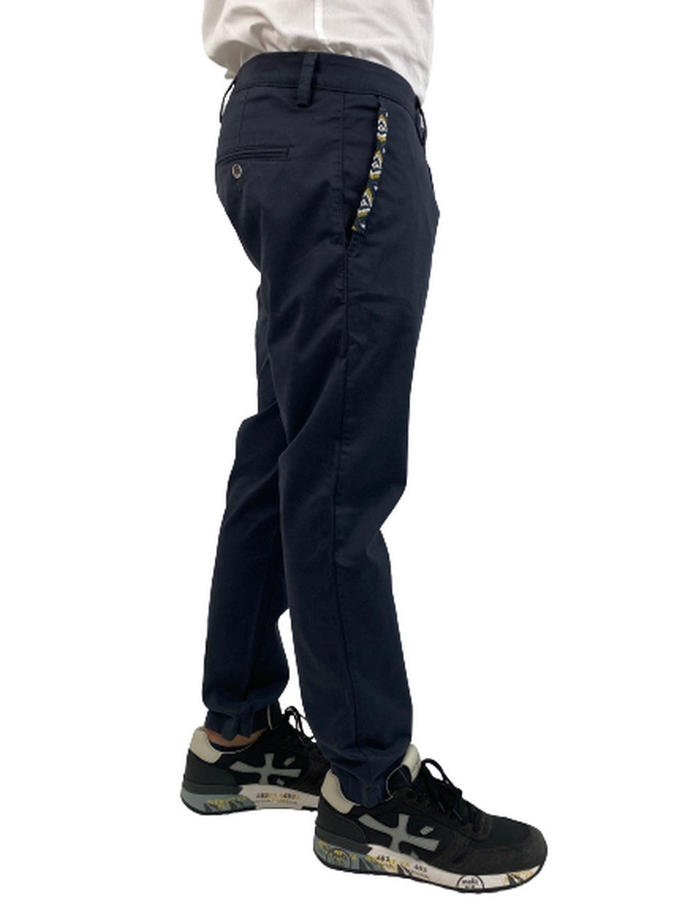 Takutea Pantalone RAKAU KEE.G - SanShopLuxury - -50%, 2018, 44, 46, 47, 49, Abbigliamento, Autunno/Inverno, Blu, FW18, Outlet, Pantalone, Takutea, Uomo