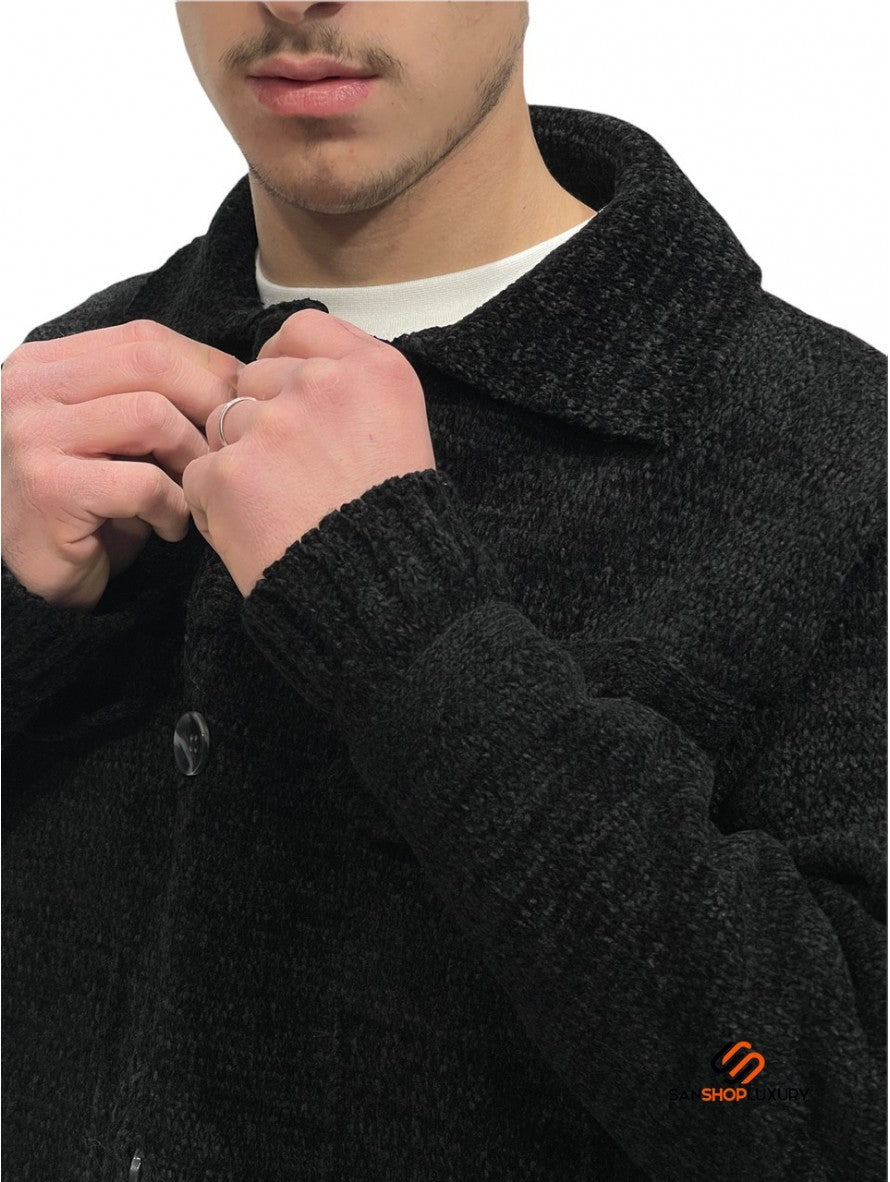 Donotconform Maglieria DN511C-N - SanShopLuxury - -50%, 2021, Abbigliamento, Autunno/Inverno, Donotconform, FW21, Maglieria, Nero, Outlet, S, Uomo, XXL