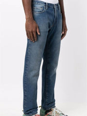 Off-White Jeans OMYA102F21DEN0074501 - SanShopLuxury - -50%, 2021, 46, 48, 52, Abbigliamento, Autunno/Inverno, Blu, FW21, Jeans, Off-White, Outlet, Uomo