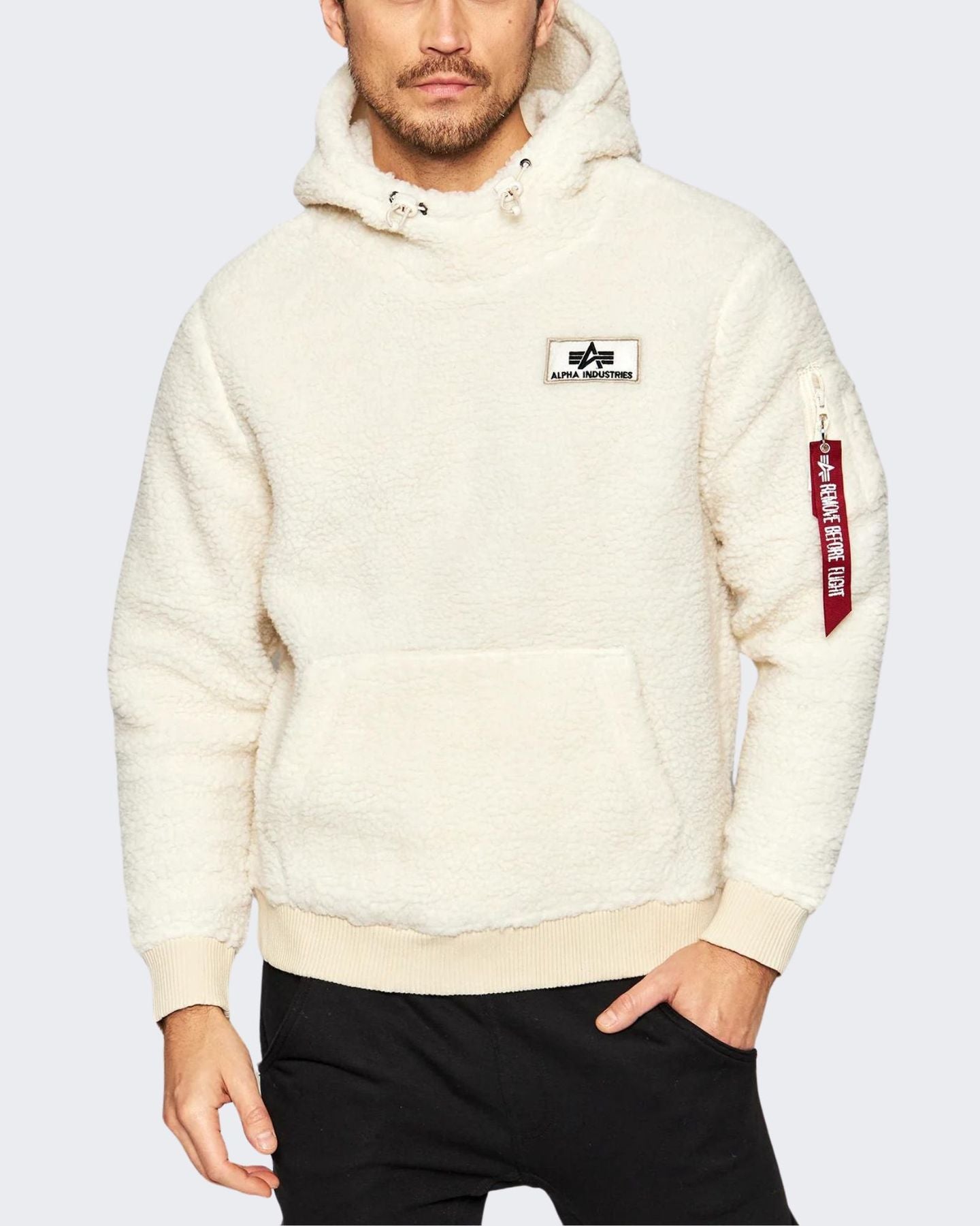 Inverno, Bianco, Carry Over, Felpa, Idoneo, L, M, Nero, New, Uomo, XL, XXL