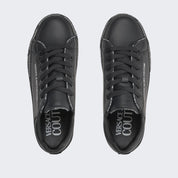 Versace Jeans Couture Sneakers 75VA3SK5 ZP315 - SanShopLuxury - 2023, 36, 37, 38, 39, 40, 41, Autunno/Inverno, Bianco-Lilla, Calzature, Donna, FW23, Idoneo, Nero, Outlet, Sneakers, Versace Jeans Couture