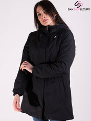 K-Way Giubbino K111EUW A3C - SanShopLuxury - -50%, Abbigliamento, Autunno/Inverno, Carry Over, Donna, Giubbino, K-Way, L, Nero, Ultimo, XL