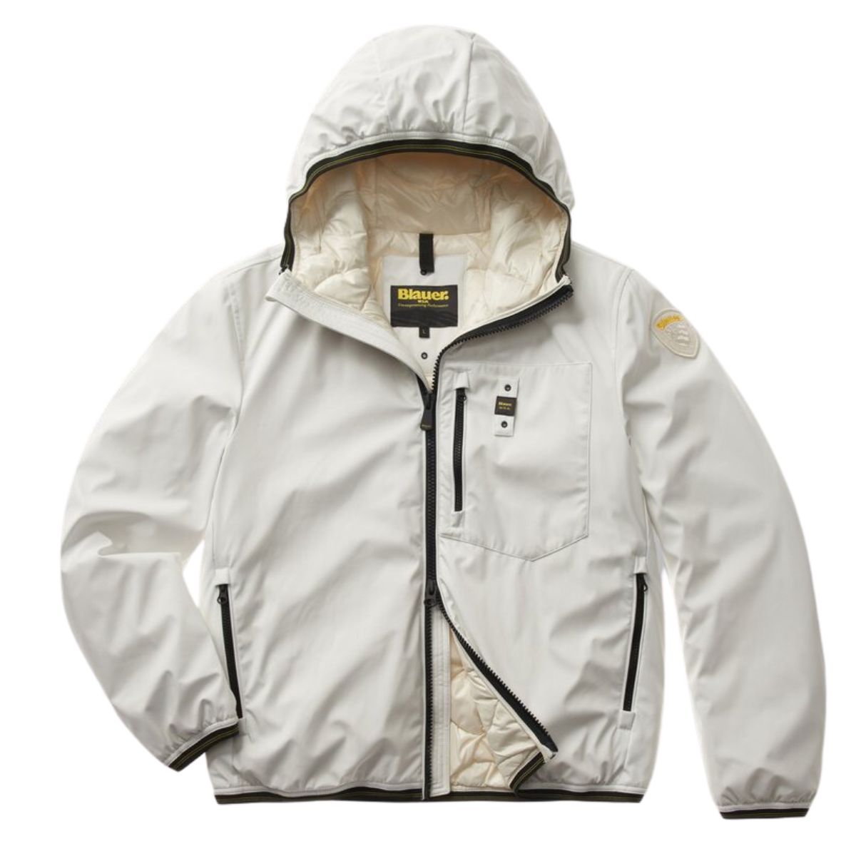 Inverno, Bianco, Blauer, Derry, FW23, Giubbino, L, M, Nero, Outlet, Uomo, XL, XXL