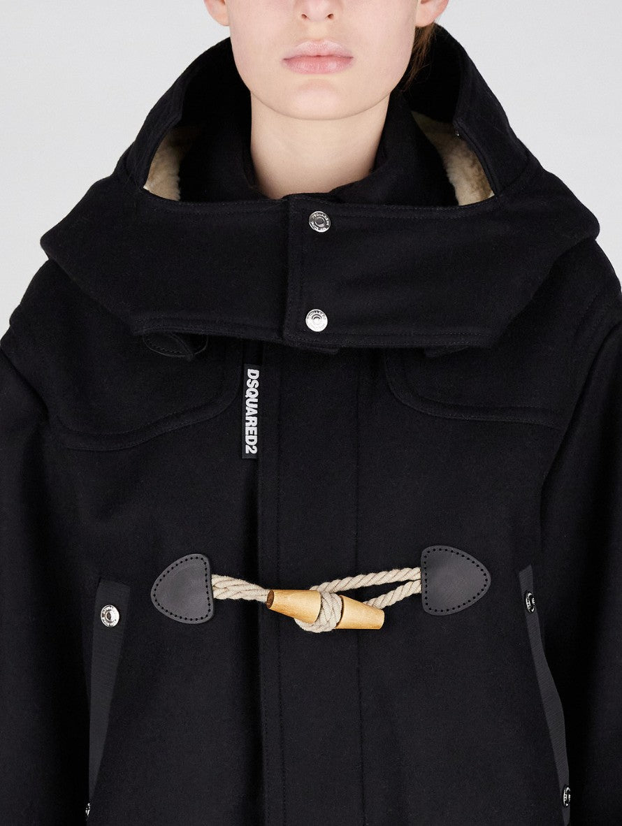 Dsquared2 Giubbino S75AM0921/S53003900 - SanShopLuxury - 2022, 40, 42, Abbigliamento, Autunno/Inverno, Donna, Dsquared2, FW22, Giubbino, Idoneo, Nero, Outlet