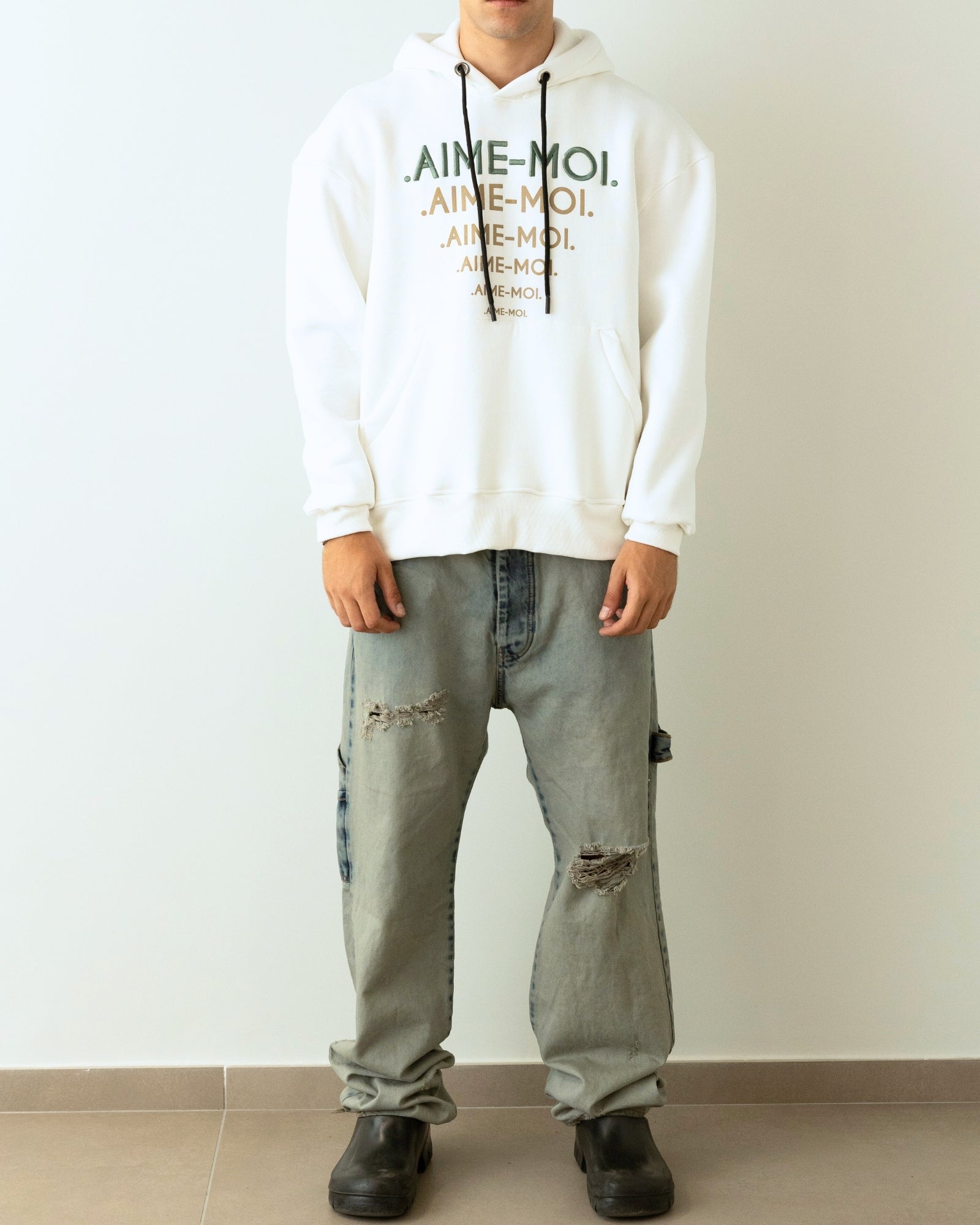 Gavensemble Felpa SWEAT50-B - SanShopLuxury - 2024, Abbigliamento, Autunno/Inverno, Bianco, Felpa, FW24, Gavensemble, Idoneo, Outlet, Uomo, XL, XXL