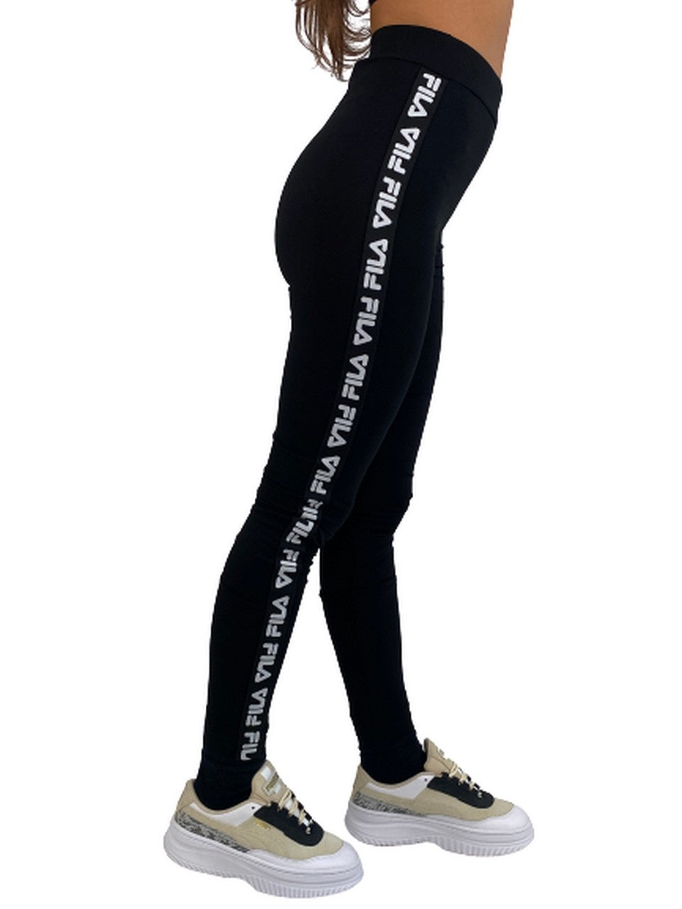Fila Leggings 687216 - SanShopLuxury - -50%, 2019, Abbigliamento, Autunno/Inverno, Donna, Fila, FW19, Leggings, Nero, Outlet, Ultimo, XS