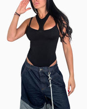 Donotconform T-Shirt Body W-BODY20-NERO - SanShopLuxury - 2025, Abbigliamento, Donna, Donotconform, Idoneo, L, M, Nero, New, Primavera/Estate, S, SS25, T-Shirt Body, Ultimo, XS