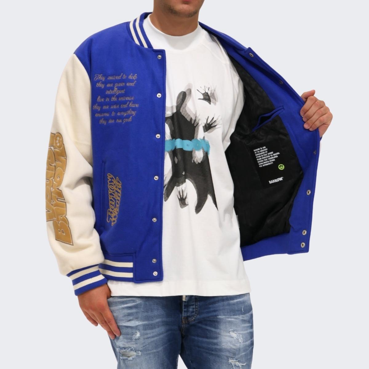 Barrow Giubbino F3BWUABO020 - SanShopLuxury - 2023, Abbigliamento, Autunno/Inverno, Barrow, Blu Royal, College, Donna, FW23, Giubbino, Idoneo, L, M, Nero, Outlet, S, UNISEX, Uomo, XL