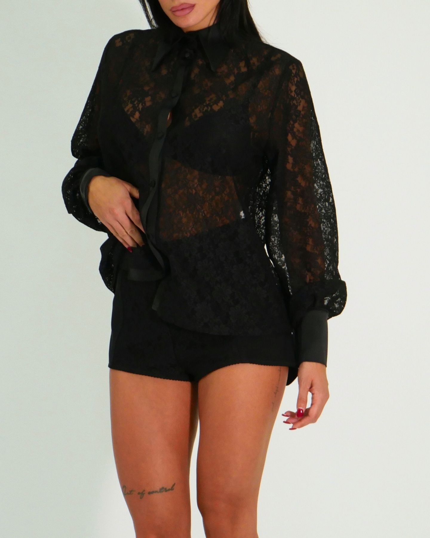 District Margherita Mazzei Camicia SS80 0407 - SanShopLuxury - 2024, 40, 42, 44, 46, 48, Abbigliamento, Autunno/Inverno, Camicia, District Margherita Mazzei, Donna, FW24, Idoneo, Nero, Outlet