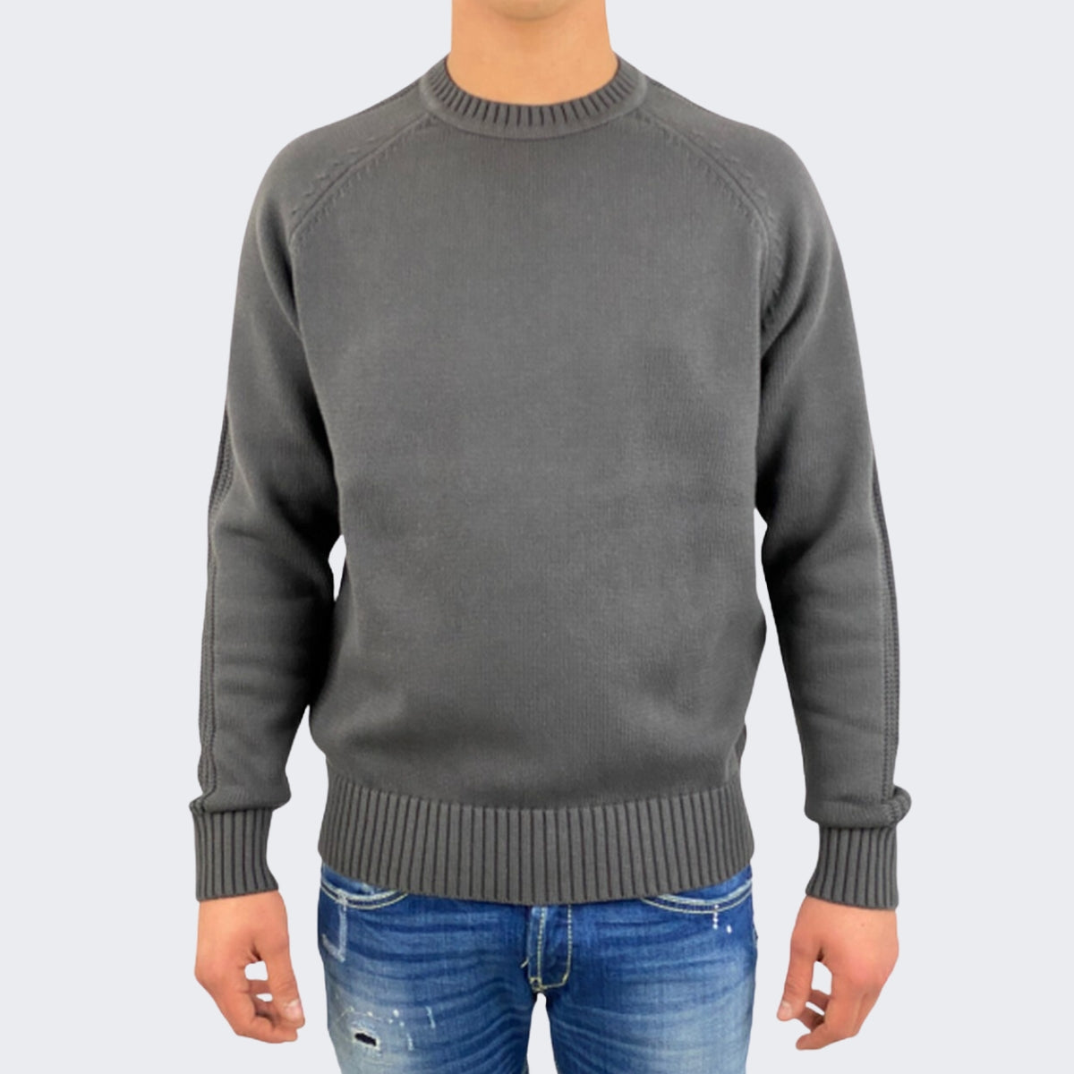 Inverno, Dik Tat, FW20, Girocollo, Grigio, L, M, Maglieria, Marrone, Outlet, S, Uomo, XL