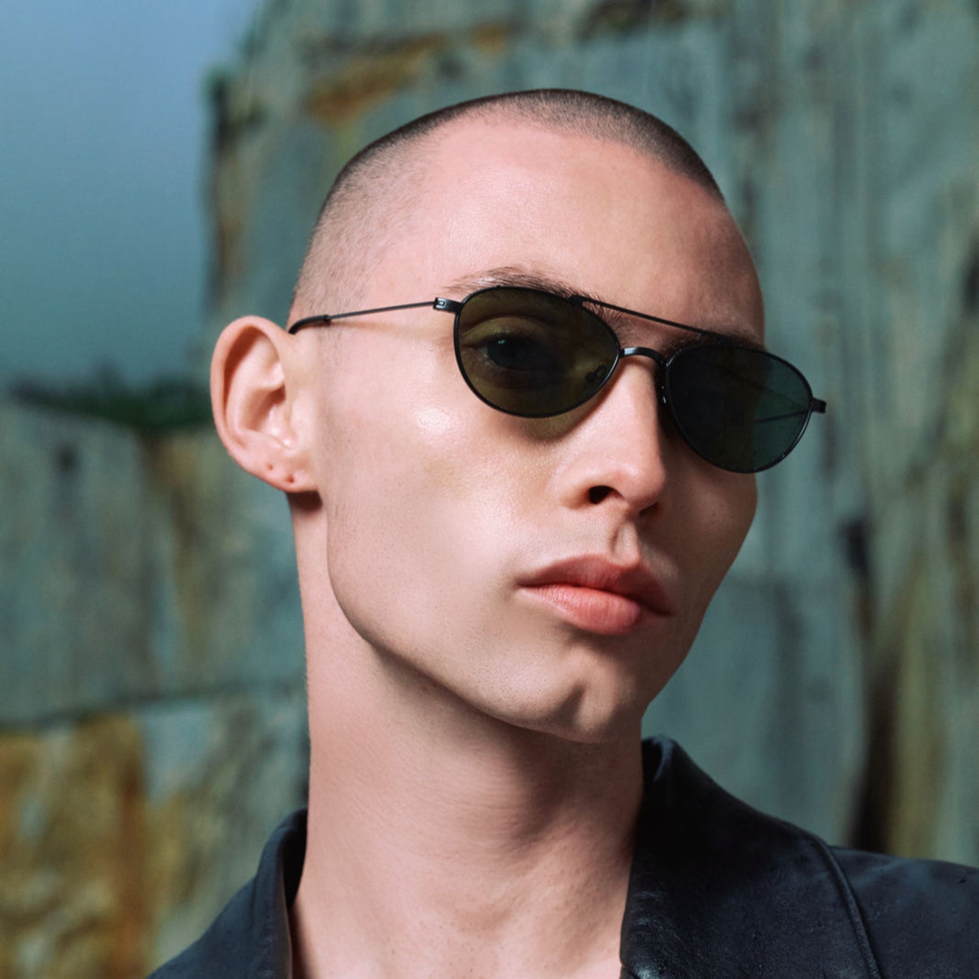 Estate, SS25, Stellato, Sunglasses, UNISEX, Uomo, Verde Petrolio