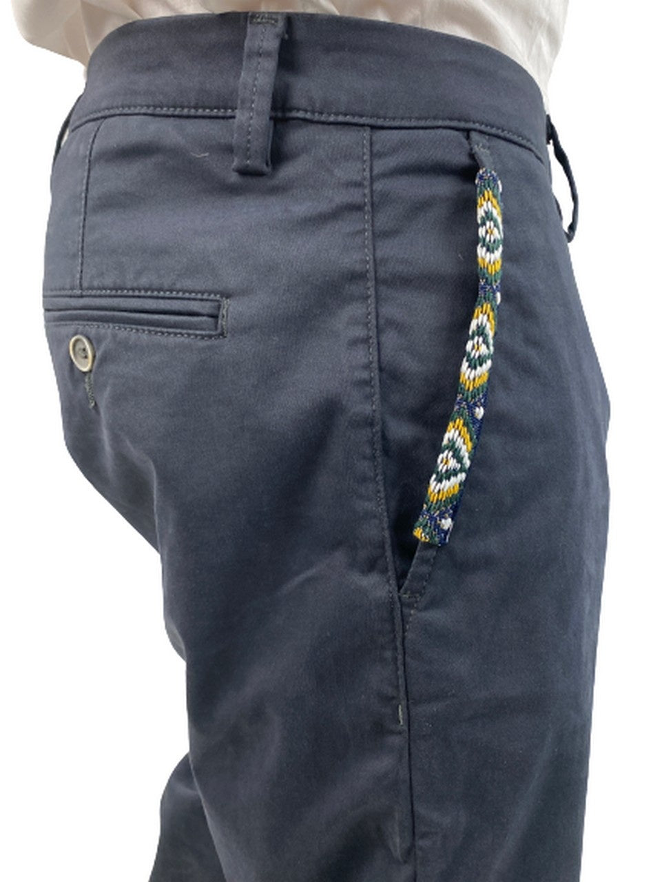 Takutea Pantalone RAKAU KEE.G - SanShopLuxury - -50%, 2018, 44, 46, 47, 49, Abbigliamento, Autunno/Inverno, Blu, FW18, Outlet, Pantalone, Takutea, Uomo