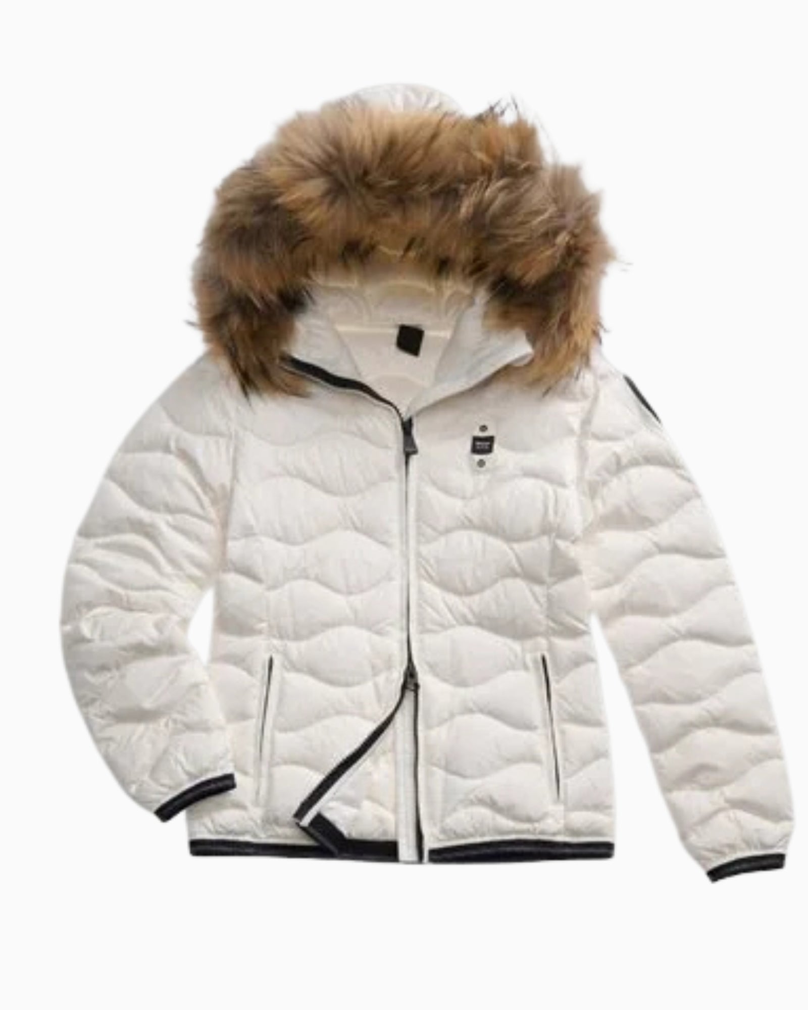 Blauer Giubbino 25WBLDC03096-100BI - SanShopLuxury - 2025, Abbigliamento, Autunno/Inverno, Bianco, Blauer, Donna, FW25, Giubbino, Idoneo, L, M, New, S, XL, XXL