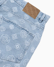 Casablanca Jeans MAW25TR356/01 - SanShopLuxury - 2025, 44, 46, 48, 50, 52, Abbigliamento, Autunno/Inverno, Blu, Casablanca, Continuativo, FW25, Idoneo, Jeans, New, Primavera/Estate, Uomo