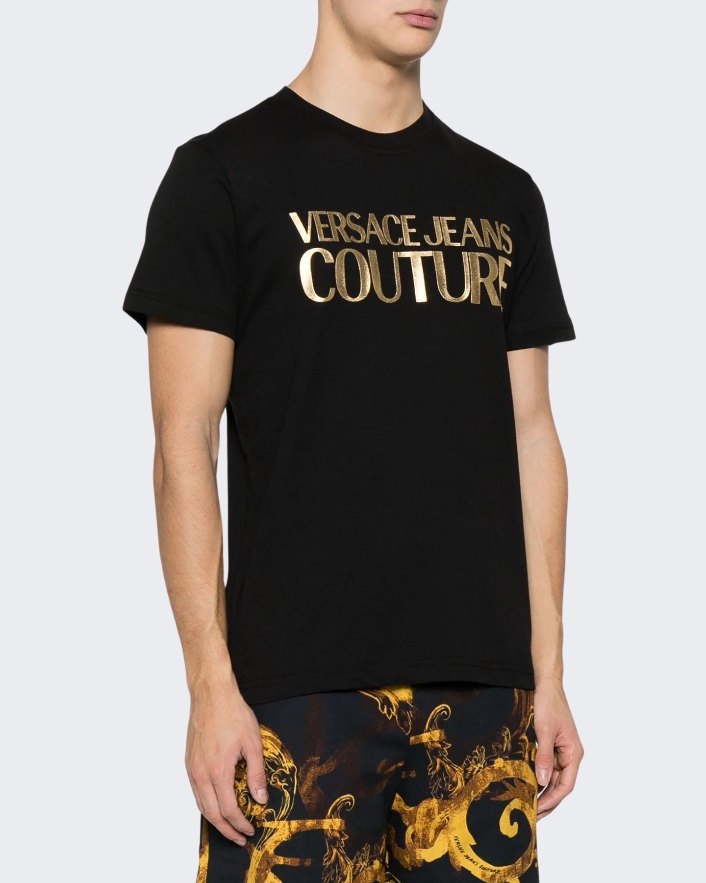 Estate, SS24, T-Shirt, Uomo, Versace Jeans Couture, XL, XXL