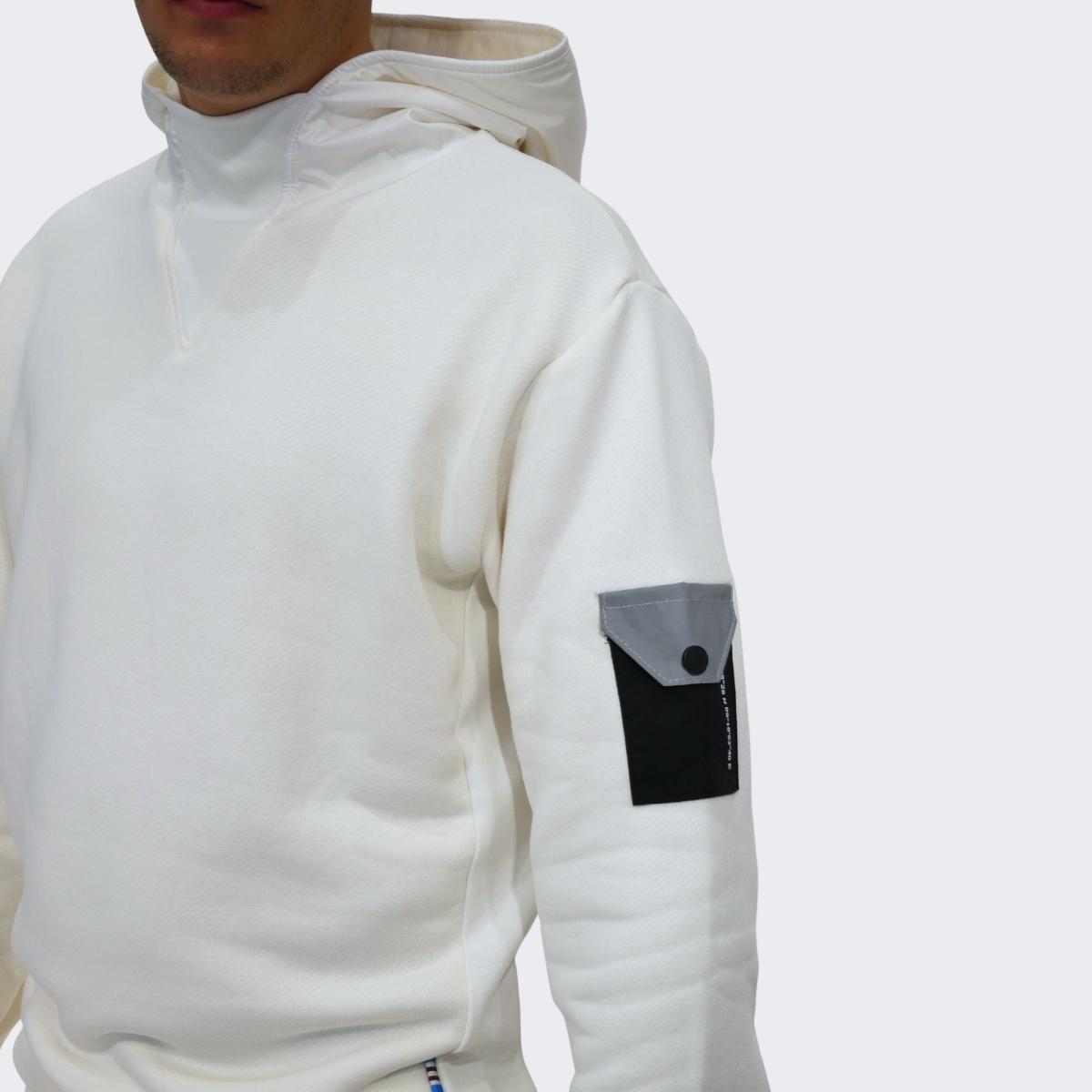 Chiodi Milano Felpa 0214 - SanShopLuxury - 2023, Abbigliamento, Autunno/Inverno, Bianco, Chiodi Milano, Con Cappuccio, Felpa, FW23, Idoneo, L, M, Nero, Outlet, S, Uomo, XL, XXL, XXXL