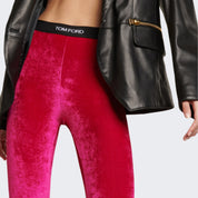 Tom Ford Leggings PAJ121FAX699 DP847 - SanShopLuxury - Abbigliamento, Autunno/Inverno, Carry Over, Donna, Leggings, M, Outlet, Rosso, Stellato, Tom Ford, Ultimo