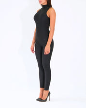 District Margherita Mazzei Tuta Intera SH77 0407 - SanShopLuxury - 2024, Abbigliamento, Autunno/Inverno, District Margherita Mazzei, Donna, FW24, Idoneo, L, M, Nero, Outlet, S, Tuta Intera, XL, XS