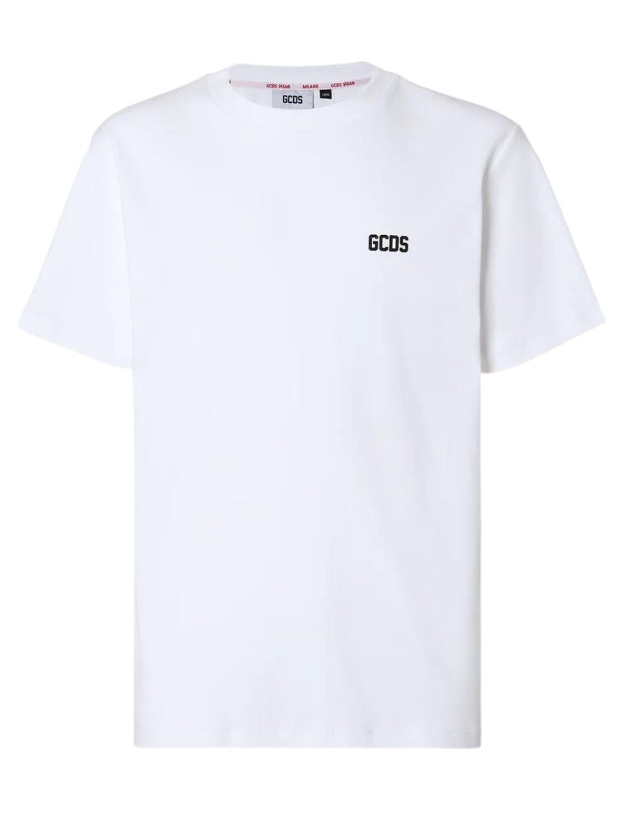 Gcds T-Shirt SS23M130204 - SanShopLuxury - 2023, Abbigliamento, Bianco, Gcds, L, Nero, Outlet, Primavera/Estate, SS23, T-Shirt, Uomo, XL, XXL