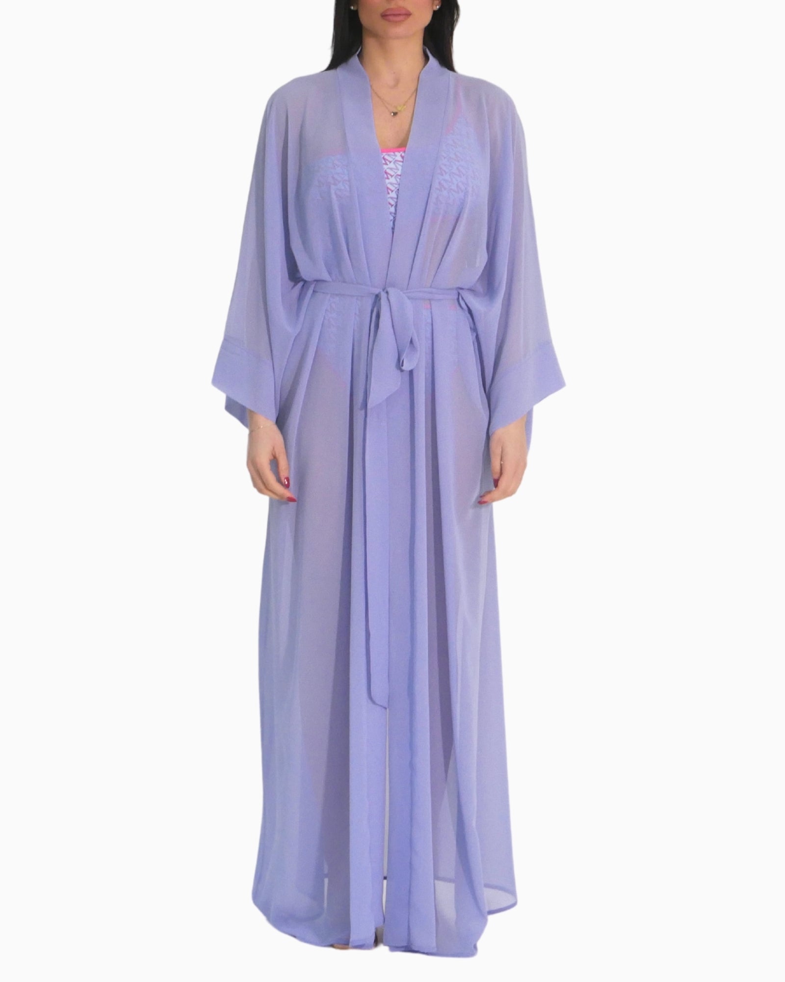 District Margherita Mazzei Copricostume 5WU73 0023 - SanShopLuxury - 2025, Abbigliamento, Beachwear, Celeste, Copricostume, District Margherita Mazzei, Donna, Idoneo, Kimono Lungo, New, Primavera/Estate, SS25, Ultimo, Unica