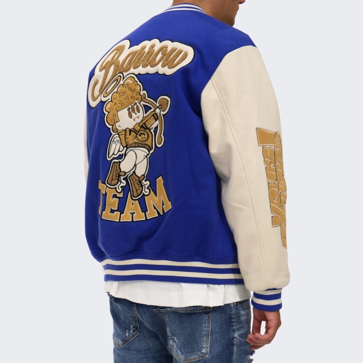 Barrow Giubbino F3BWUABO020 - SanShopLuxury - 2023, Abbigliamento, Autunno/Inverno, Barrow, Blu Royal, College, Donna, FW23, Giubbino, Idoneo, L, M, Nero, Outlet, S, UNISEX, Uomo, XL