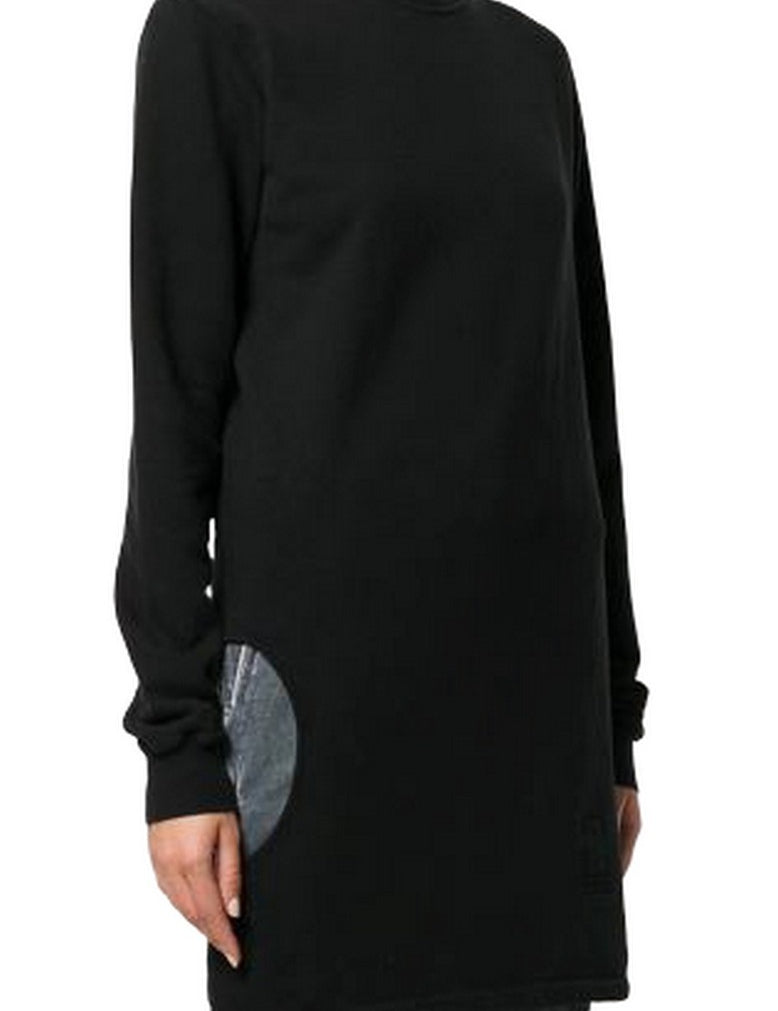 Inverno, Donna, Felpa, FW19, Girocollo, Nero, Outlet, Rick Owens Drkshdw, S, Ultimo