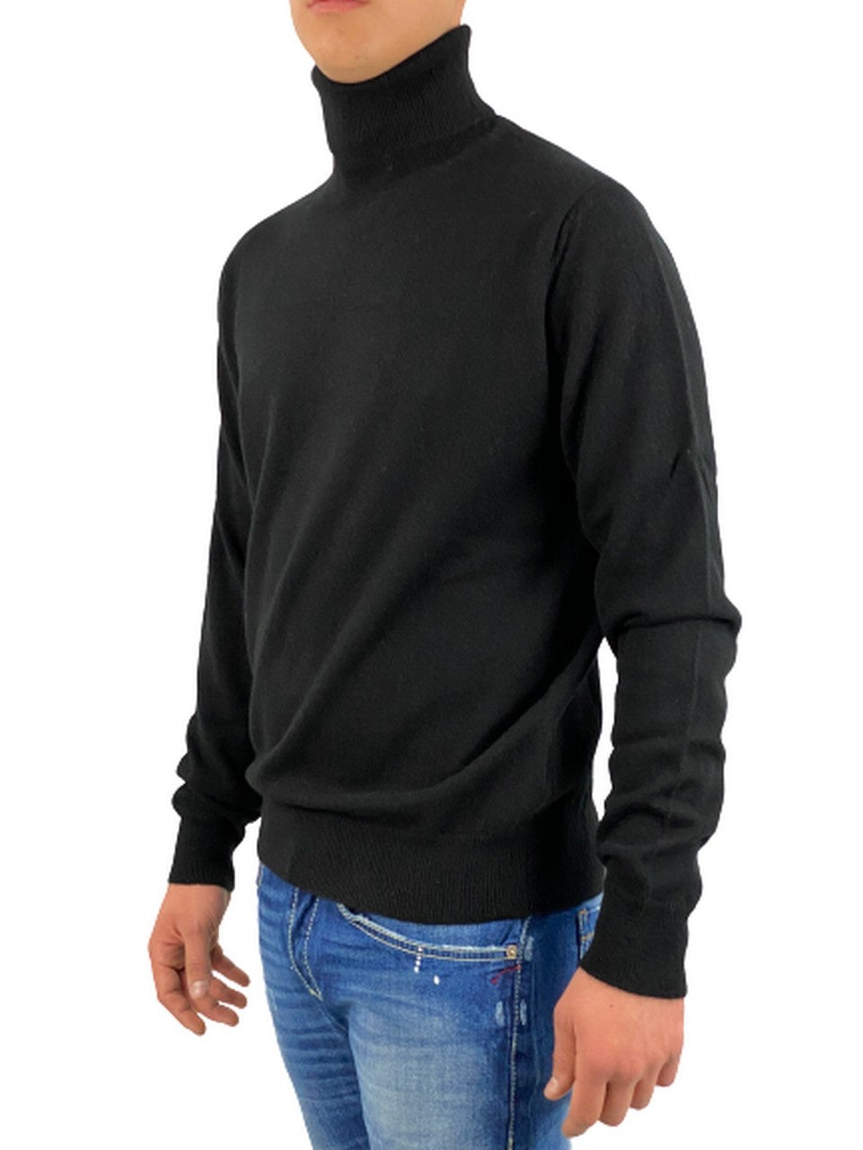 Dik Tat Maglieria DK87338 - SanShopLuxury - -50%, 2020, Abbigliamento, Autunno/Inverno, Dik Tat, FW20, Maglieria, Nero, Outlet, S, Ultimo, Uomo