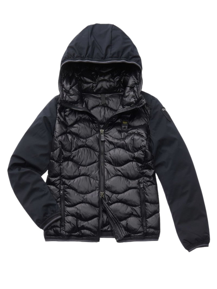 Blauer Giubbino 22WBLDC08054-006355