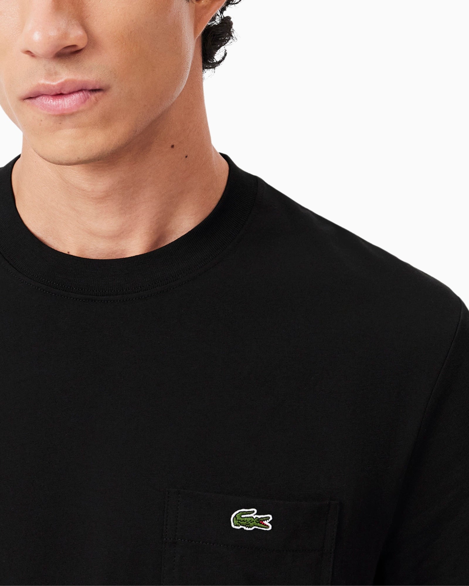 Lacoste T-Shirt TH2827/031 - SanShopLuxury - 2025, Abbigliamento, Carry Over, Donna, Idoneo, L, Lacoste, M, Nero, New, Primavera/Estate, T-Shirt, Ultimo, UNISEX, Uomo, XL, XXL, XXXL