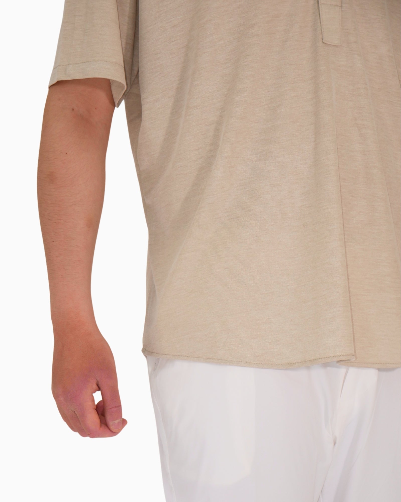 Brian Rush T-Shirt Polo FD360-CAM275-BEIGE