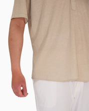Brian Rush T-Shirt Polo FD360-CAM275-BEIGE